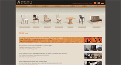 Desktop Screenshot of infinityfurniture.com